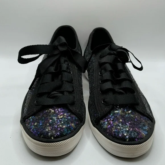 Keds Black Sequin Sneakers - Picture 5 of 6